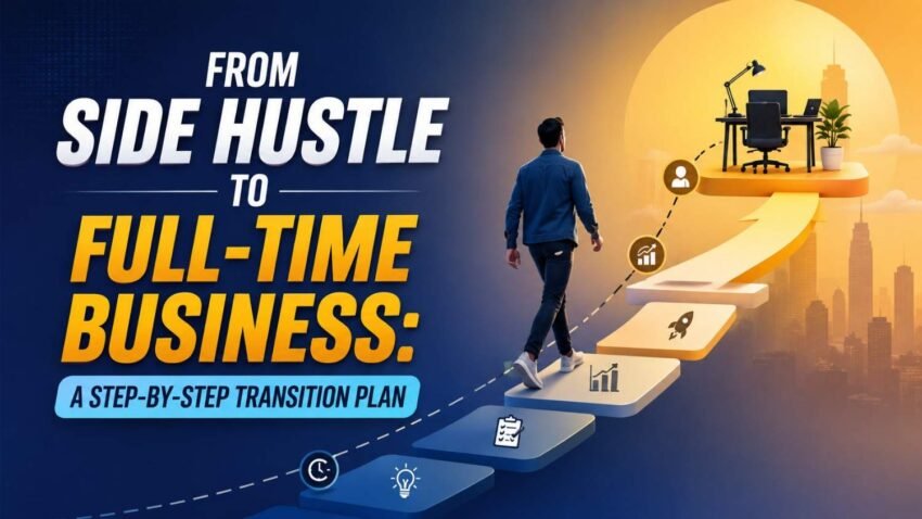 From Side Hustle to Full-Time Business: A Step-by-Step Transition Plan