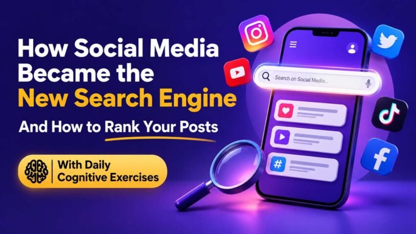 How Social Media Became the New Search Engine And How to Rank Your Posts