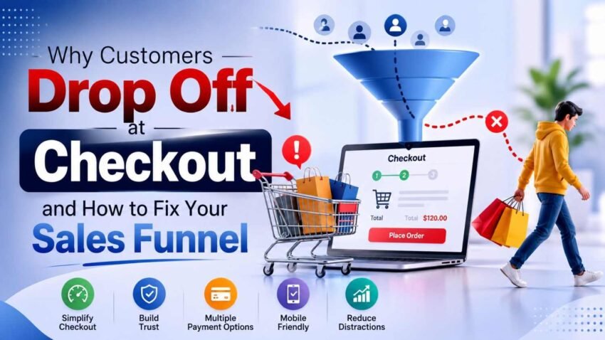 Why Customers Drop Off at Checkout and How to Fix Your Sales Funnel