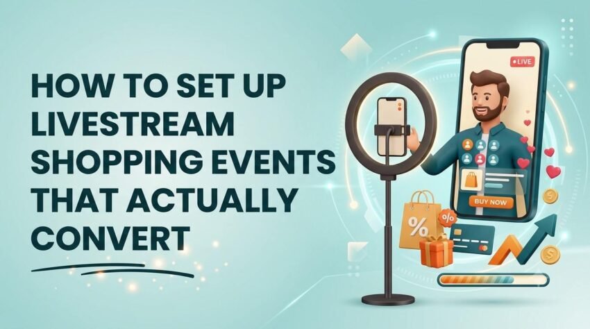 How to Set Up Livestream Shopping Events That Actually Convert